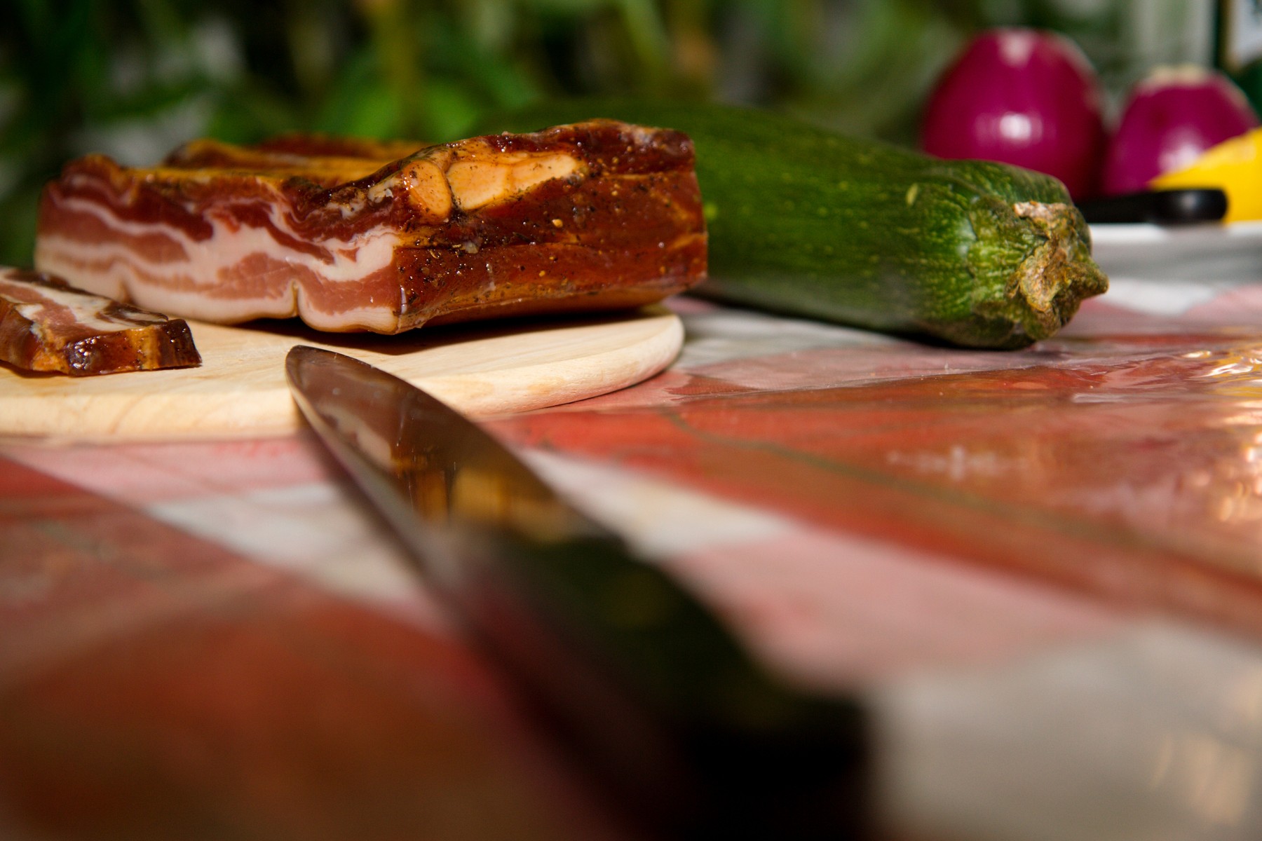 Bacon and Knife