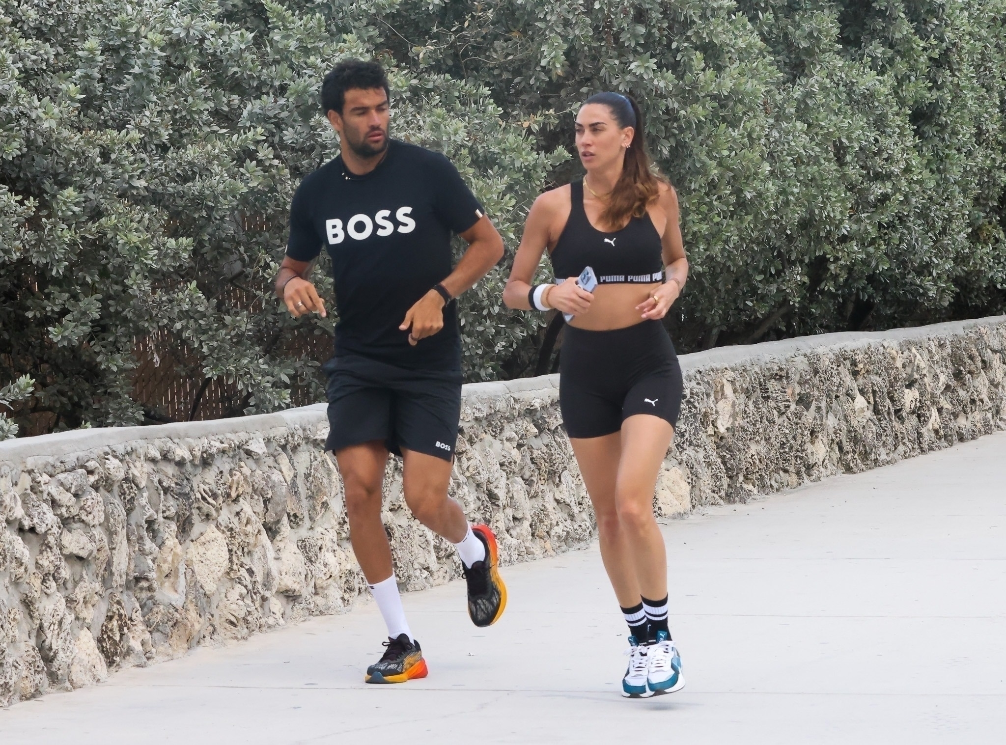 Melissa Satta and Matteo Berrettini's Miami Getaway: Fun in the Sun on Miami Beach