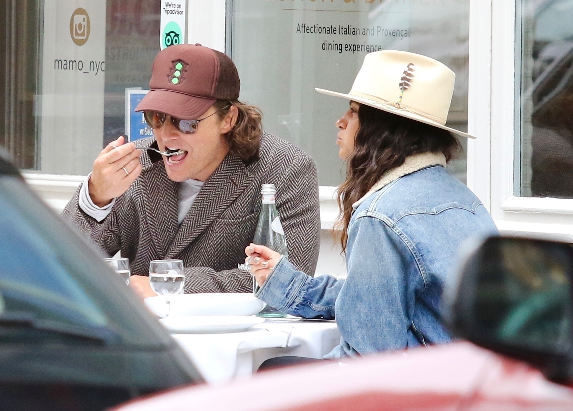 *EXCLUSIVE* Matthew McConaughey and wife Camila Alves stop for a sweet dessert after doing some shopping in NYC