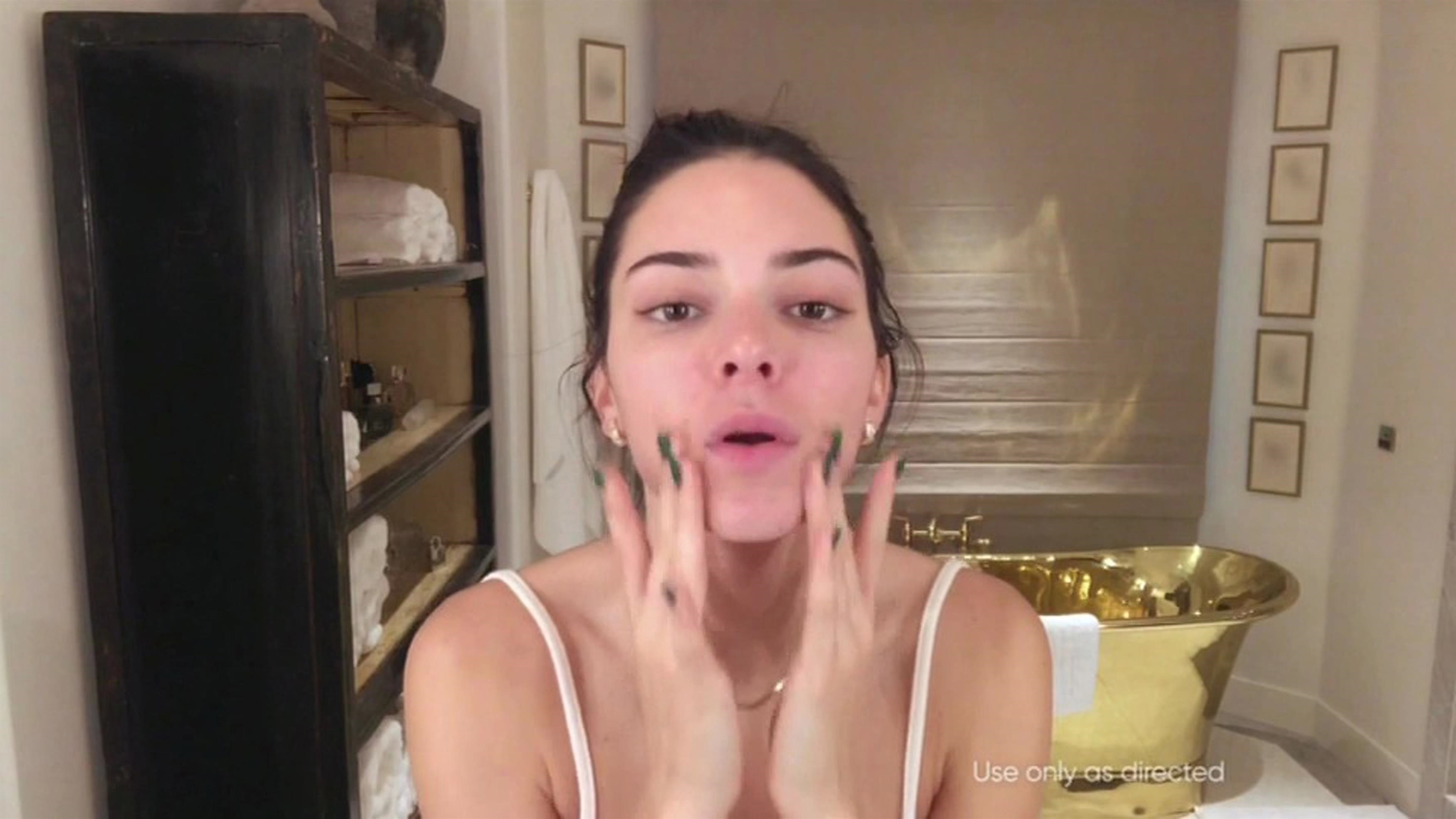 Kendall Jenner is ridiculed by fans as she shares her much-anticipated 'raw story' - which turns out to be her battle with acne and a multi-million dollar new gig as face of spot cream Proactiv