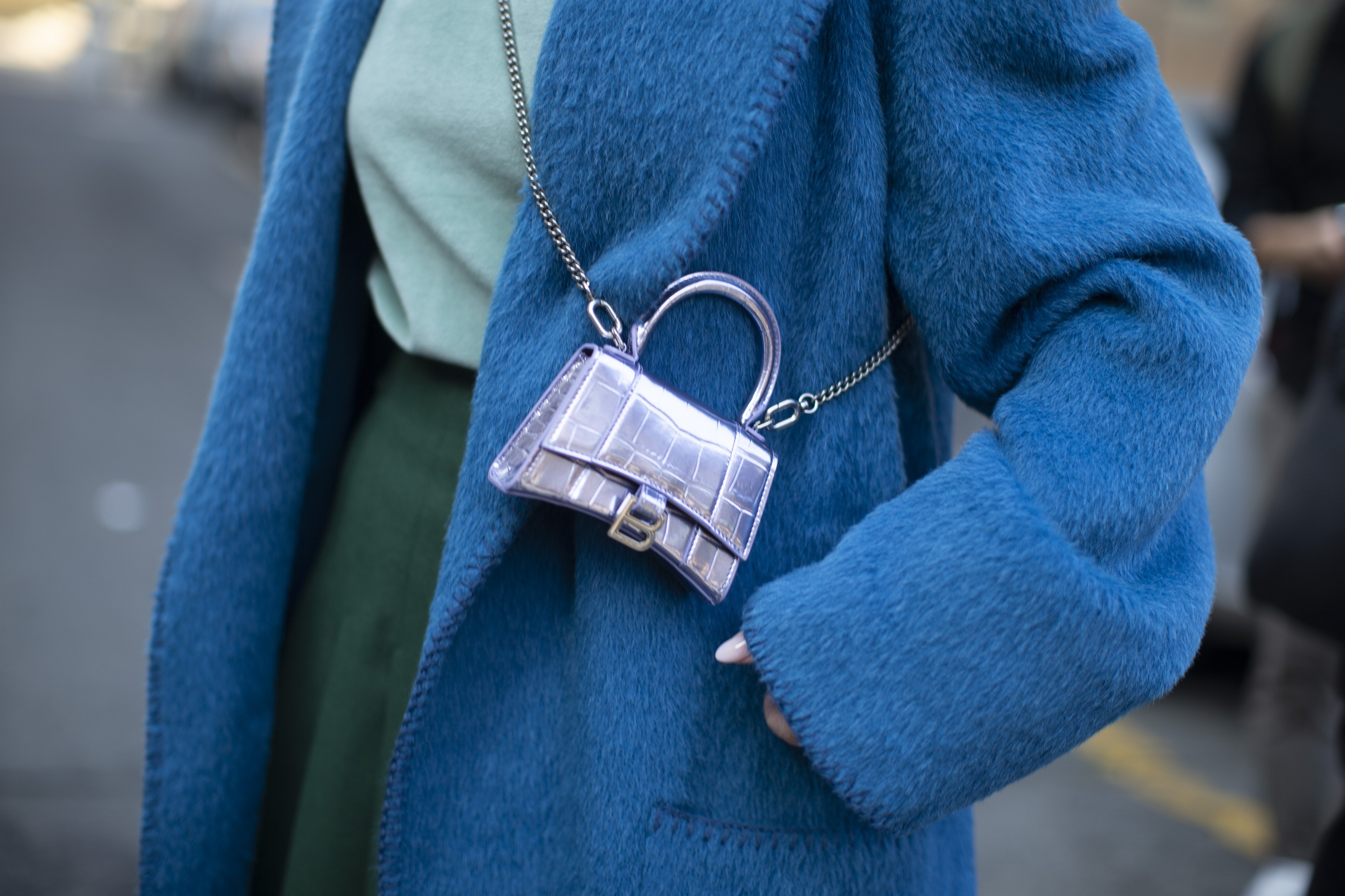 Street Style, Spring Summer 2022, Milan Fashion Week, Italy - 22 Sep 2021