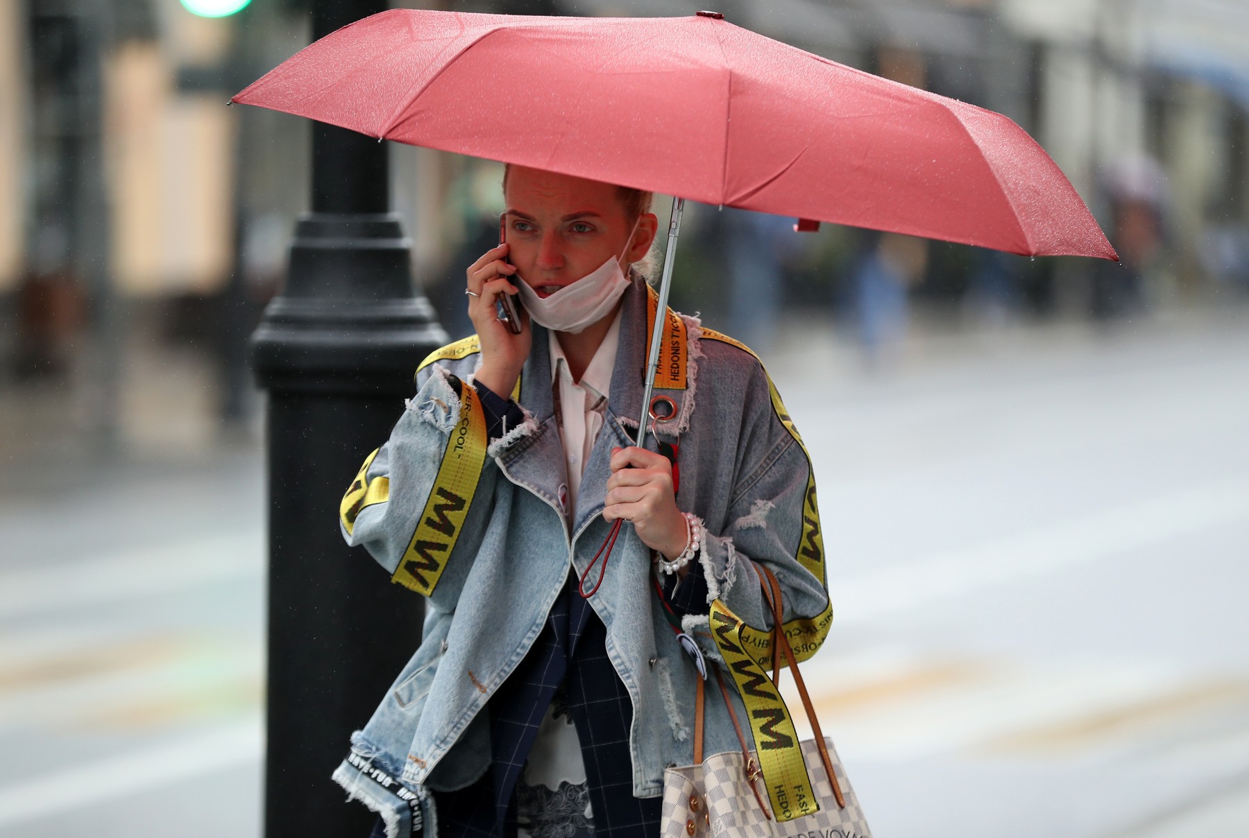 Raining in Moscow