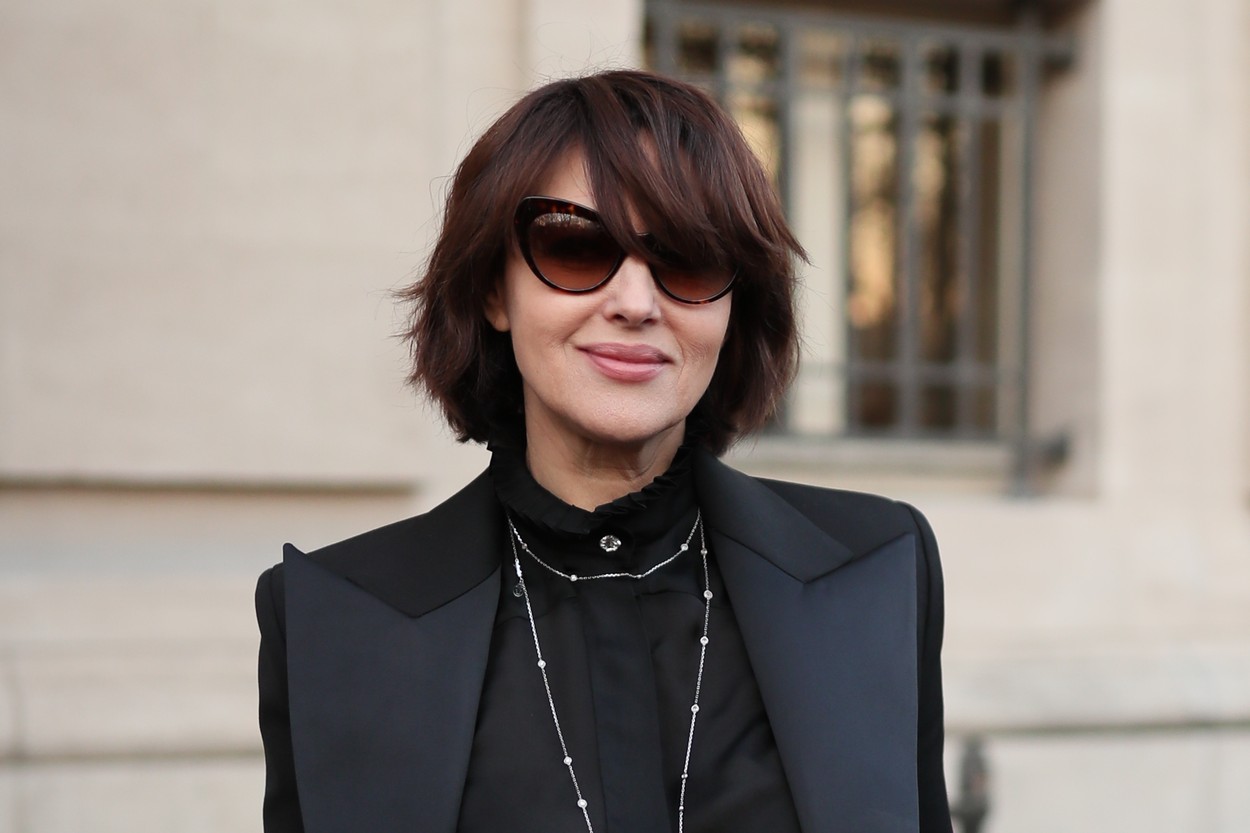 People ŕ la sortie défilé de mode Haute-Couture printemps-été 20