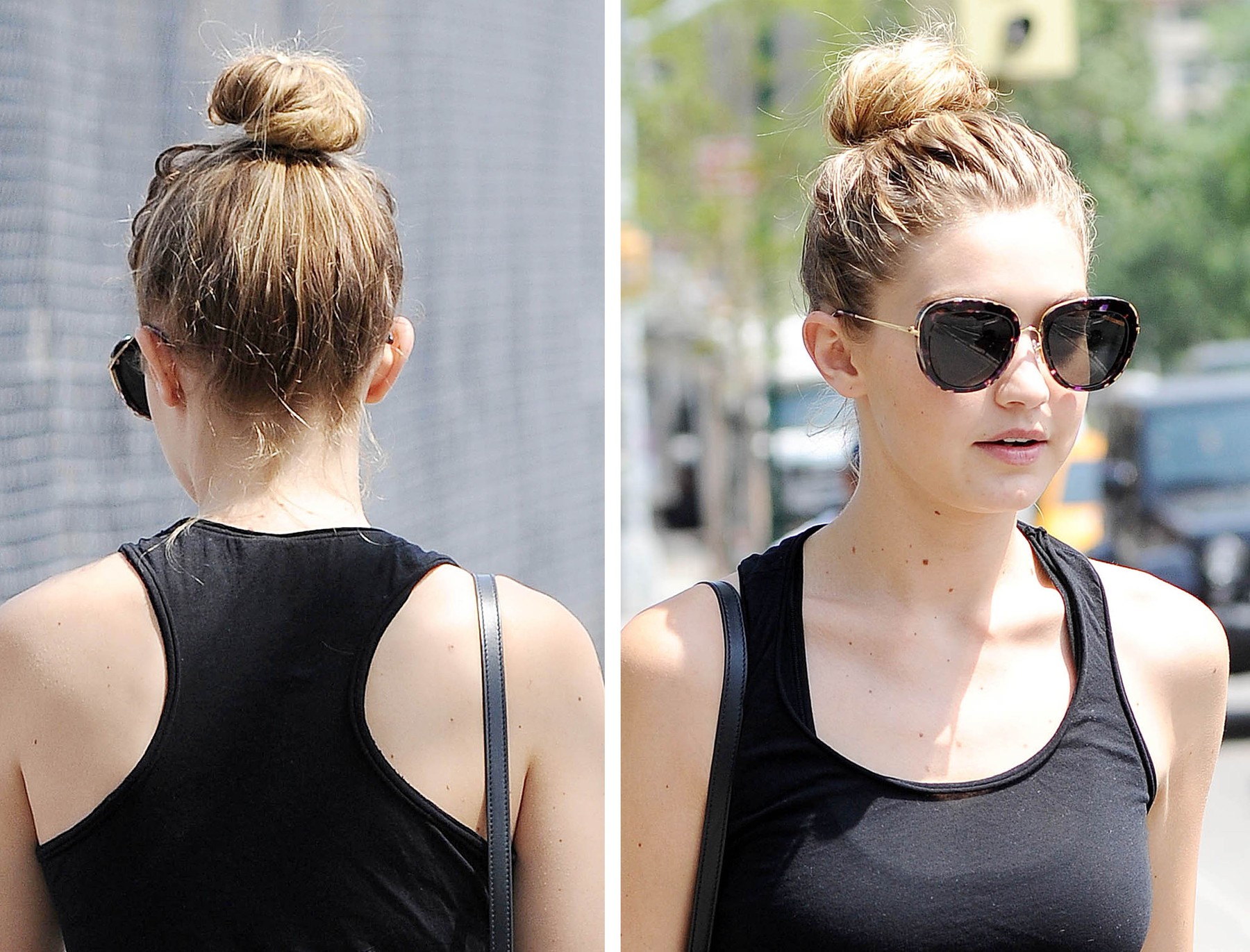 Gigi Hadid Leaving Da Silvano Restaurant