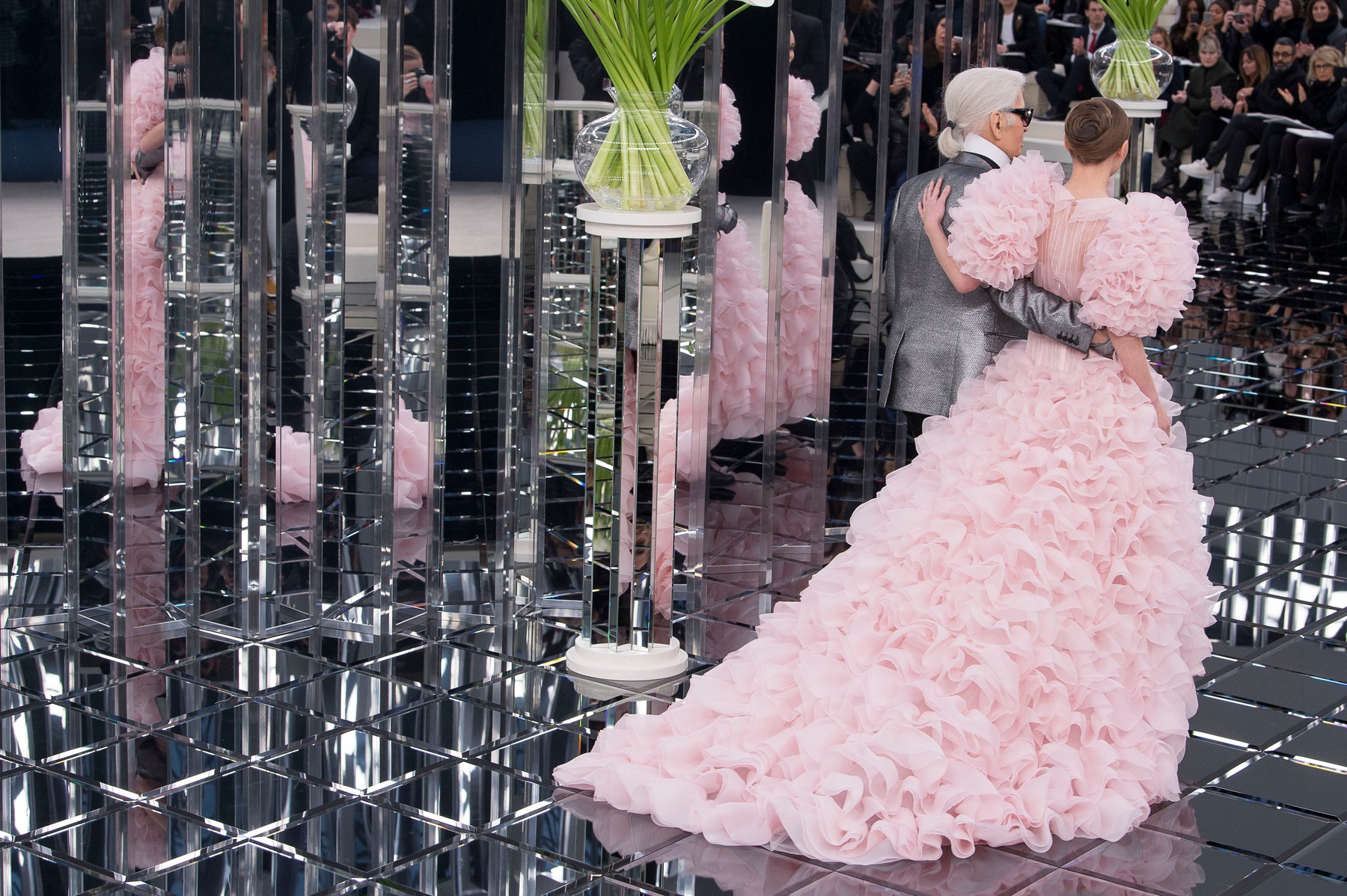 Paris Fashion week. Defile Haute Couture Printemps ete 2017. CHANEL. Marineau. SPE