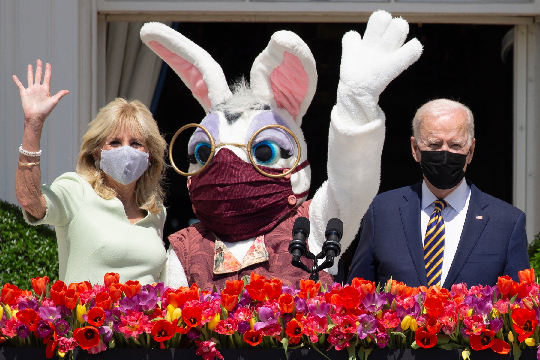 US President Joe Biden delivers remarks regarding Easter