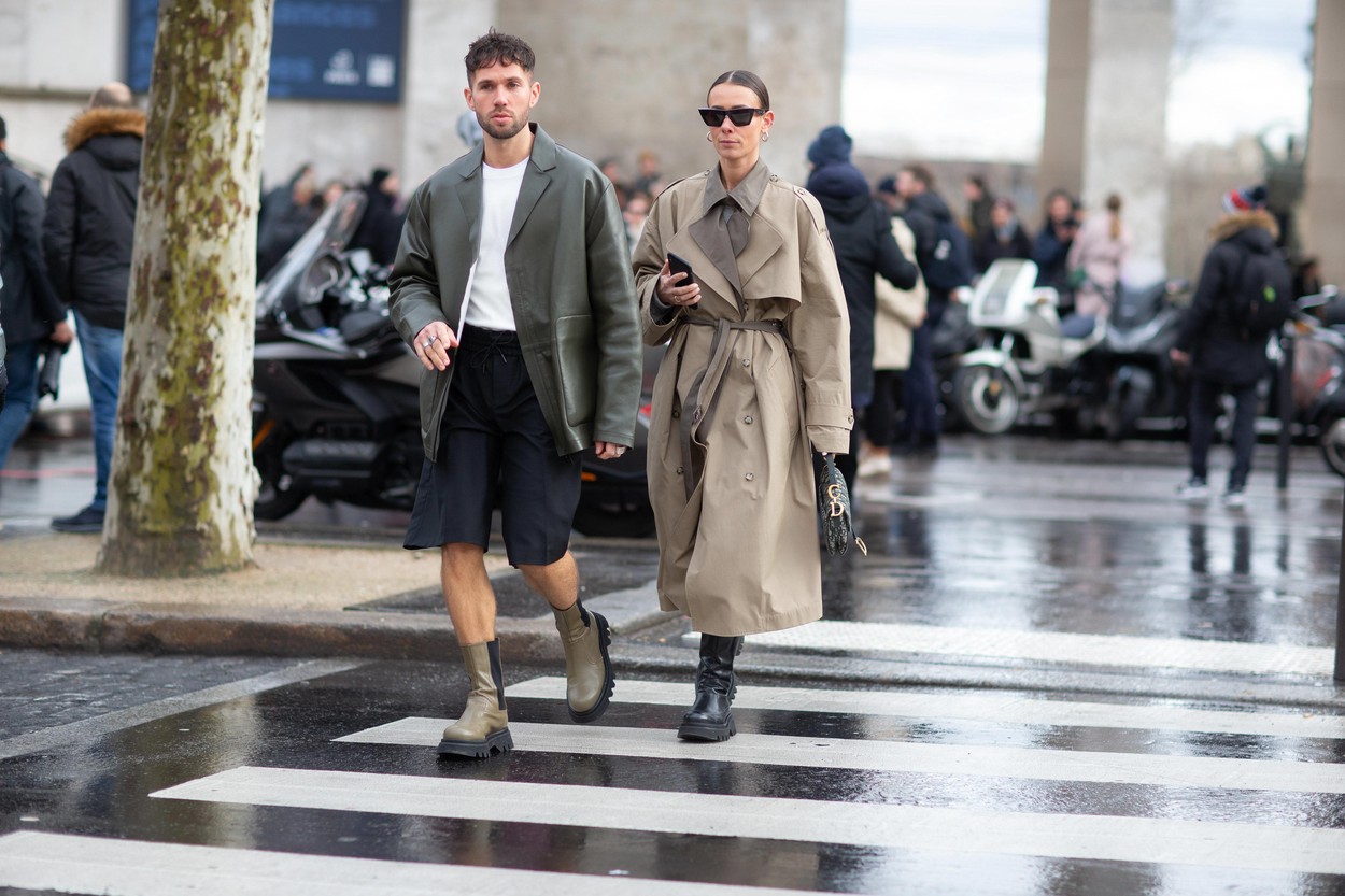 Akris - Paris Streetstyle Women Winter 2020