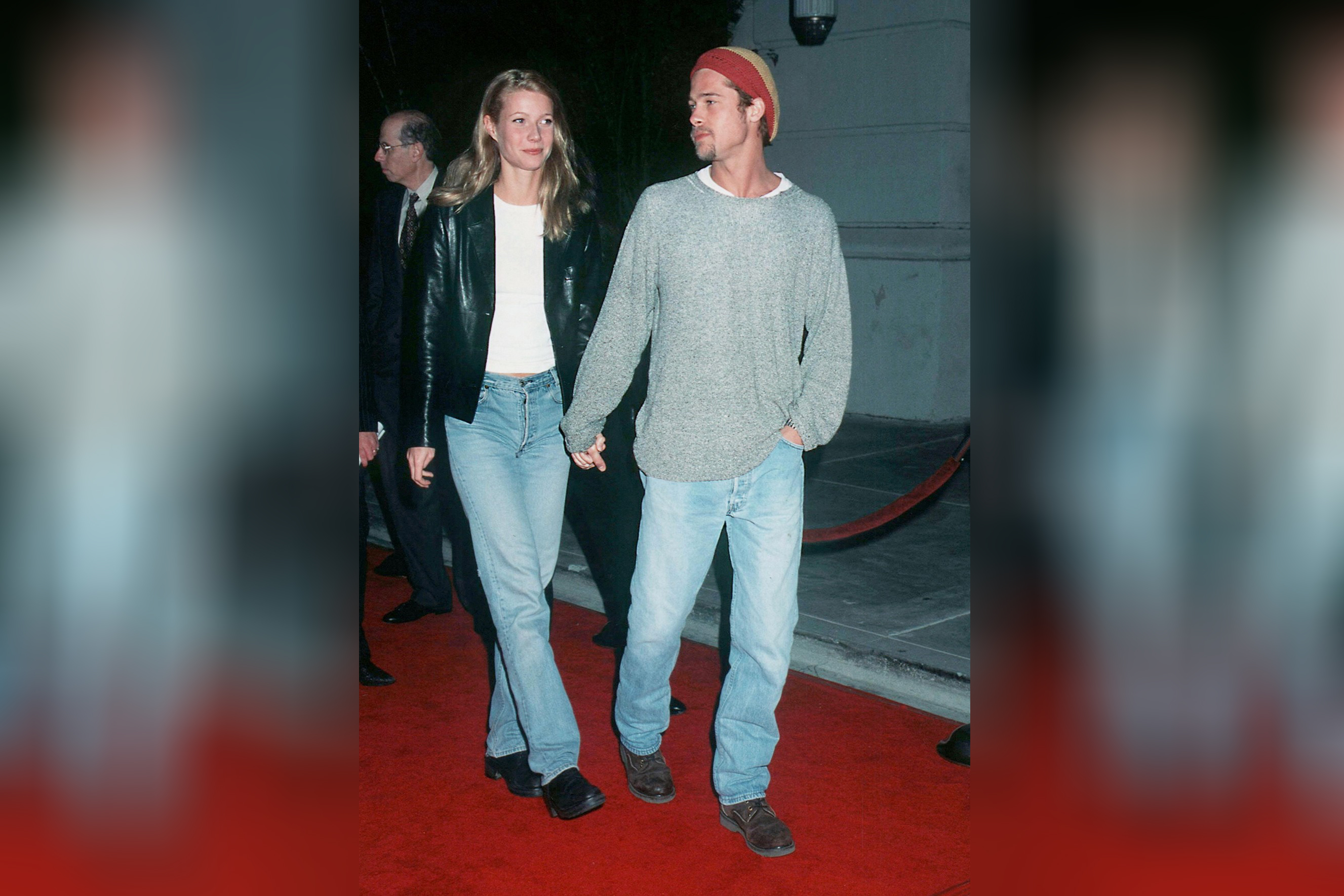 Brad Pitt and Gwyneth paltrow  ..Event in Hollywood Life - California, USA, Film Industry, Celebrities, Photography, Bestof, Arts Culture and Entertainment, Topix Celebrities fashion, Best of, Hollywood Life,  Red Carpet and backstage, movie celebrities