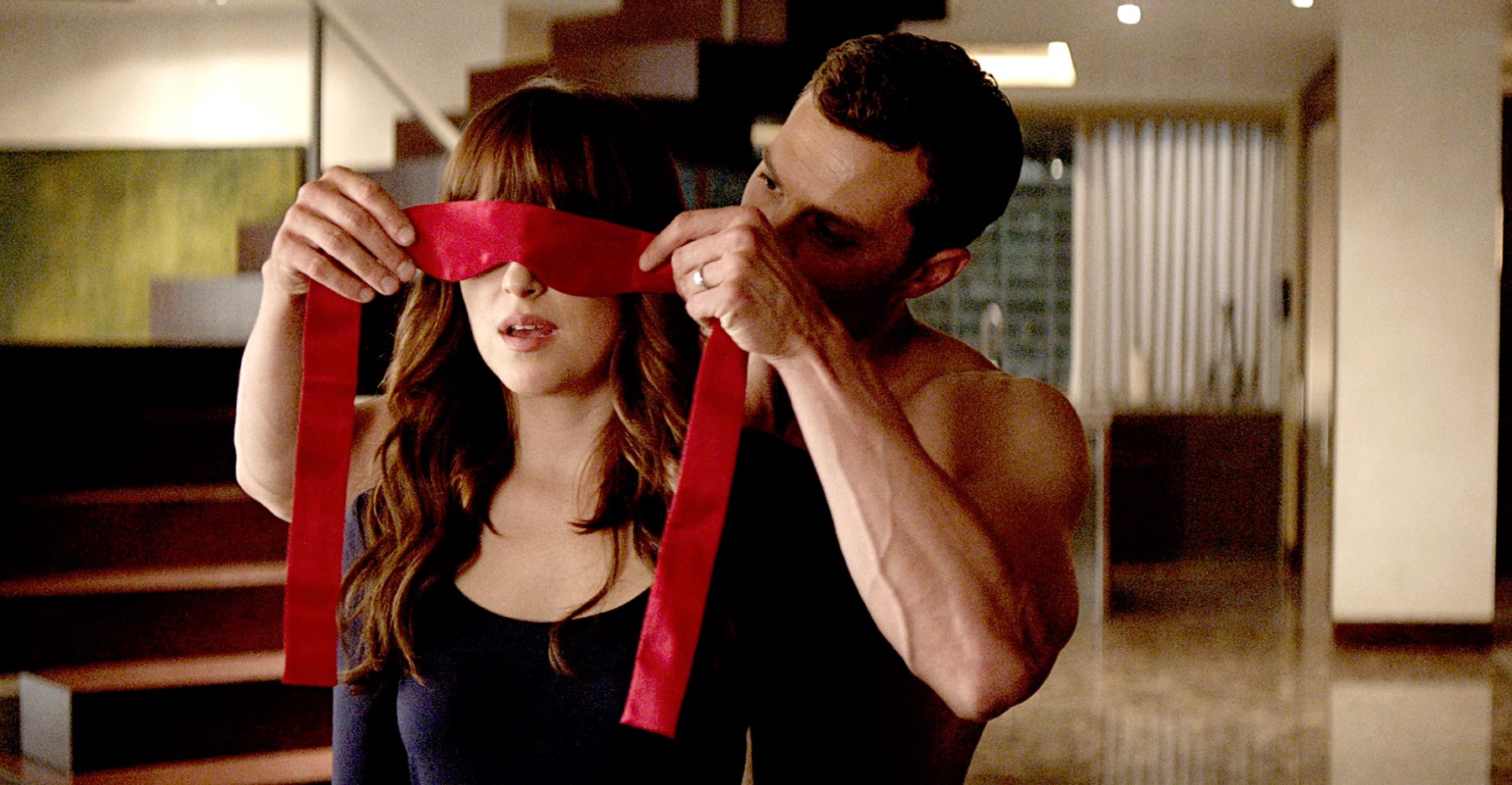 Dakota Johnson and Jamie Dornan