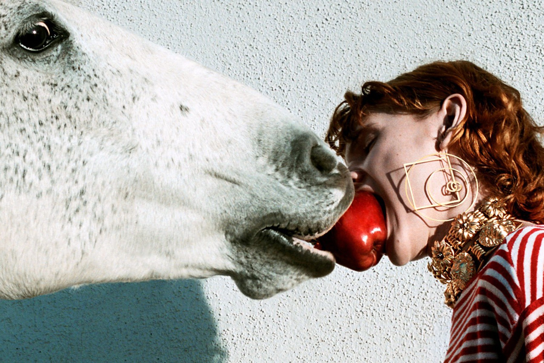 La nouvelle campagne Printemps-été 2020 de Gucci avec des chevau