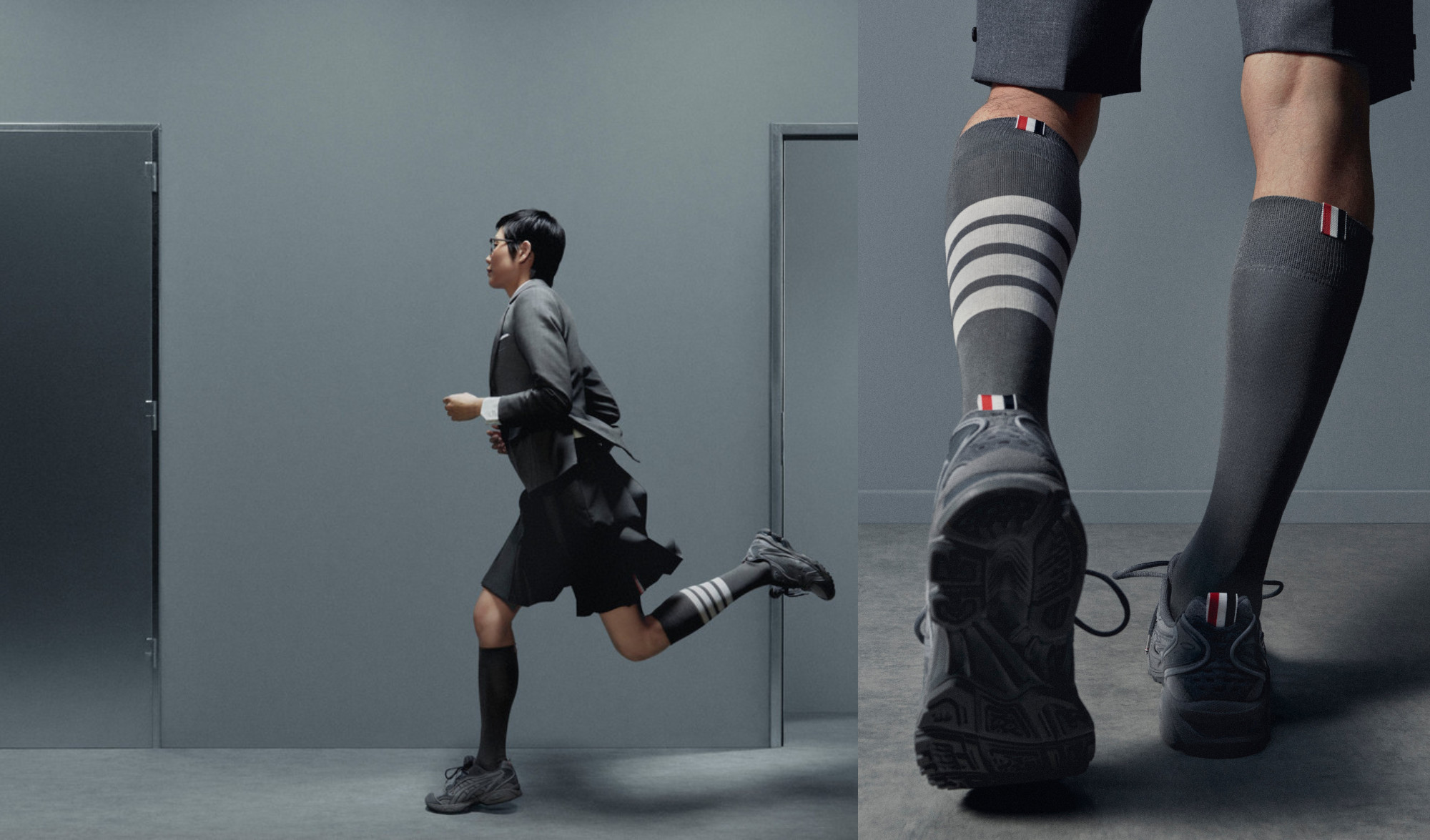 Thom Browne x Asics patike