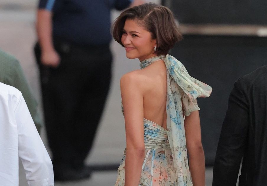 Zendaya stuns in two chic looks for Jimmy Kimmel Live! in Hollywood