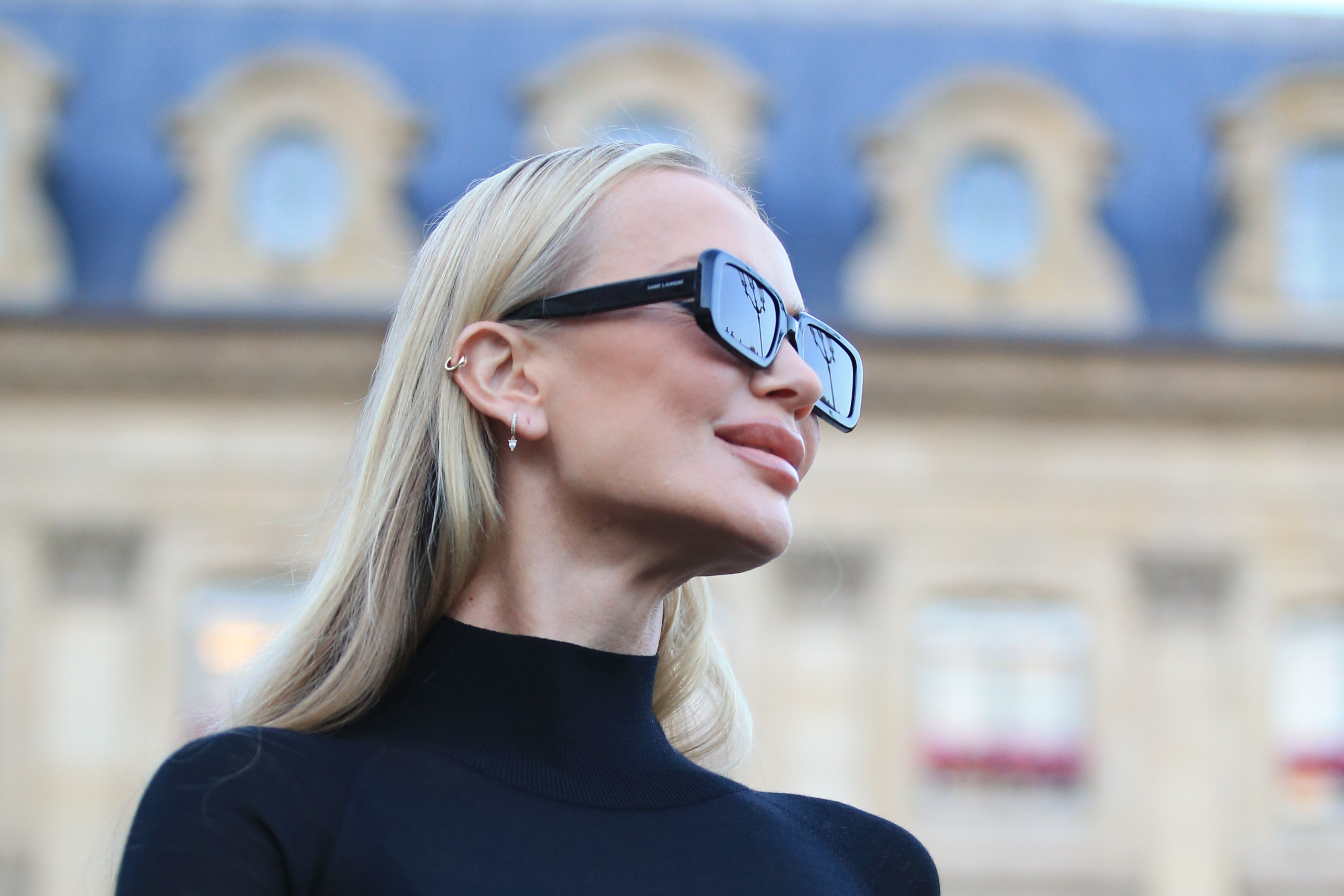Guests Showcase Bold Street Style At Schiaparelli SS25 Show During Paris Fashion Week - 26 Sep 2024