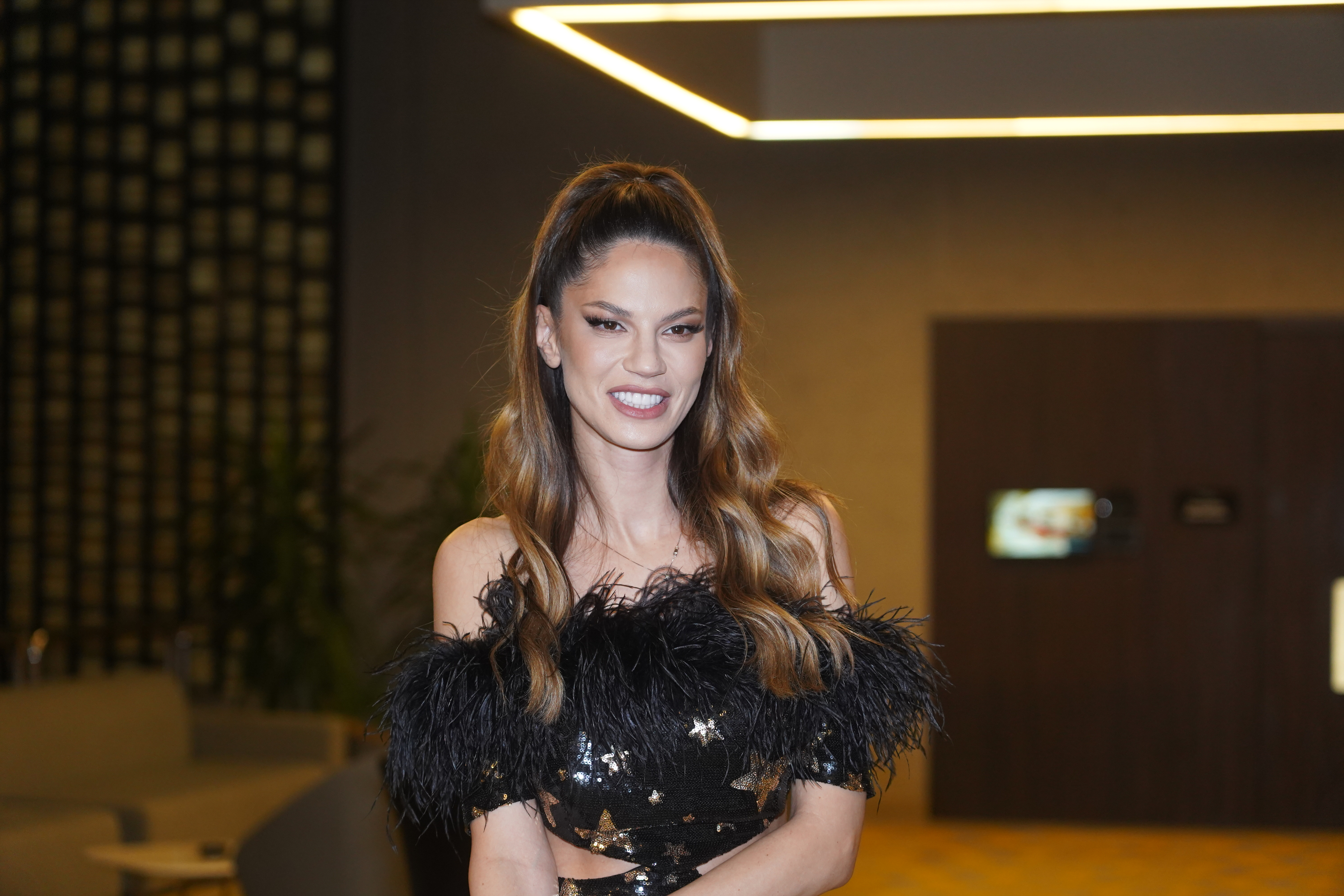 New Year's Eve reprise at the Crowne Plaza Hotel with Aleksandra Prijovic.Repriza doceka Nove godine u hotelu Crowne plaza uz Aleksandru Prijovic.