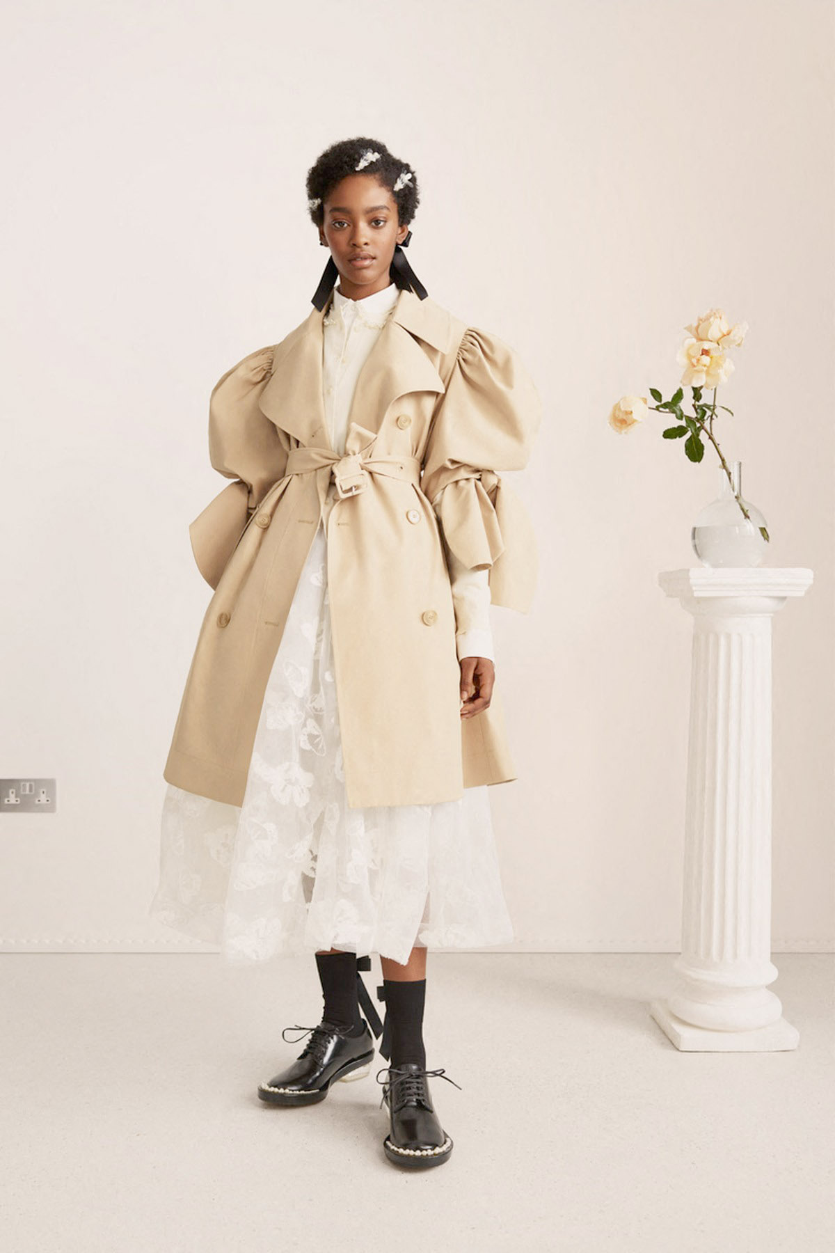 La premičre collection de la fashion designer irlandaise Simone Rocha pour la marque suédoise H&amp;M