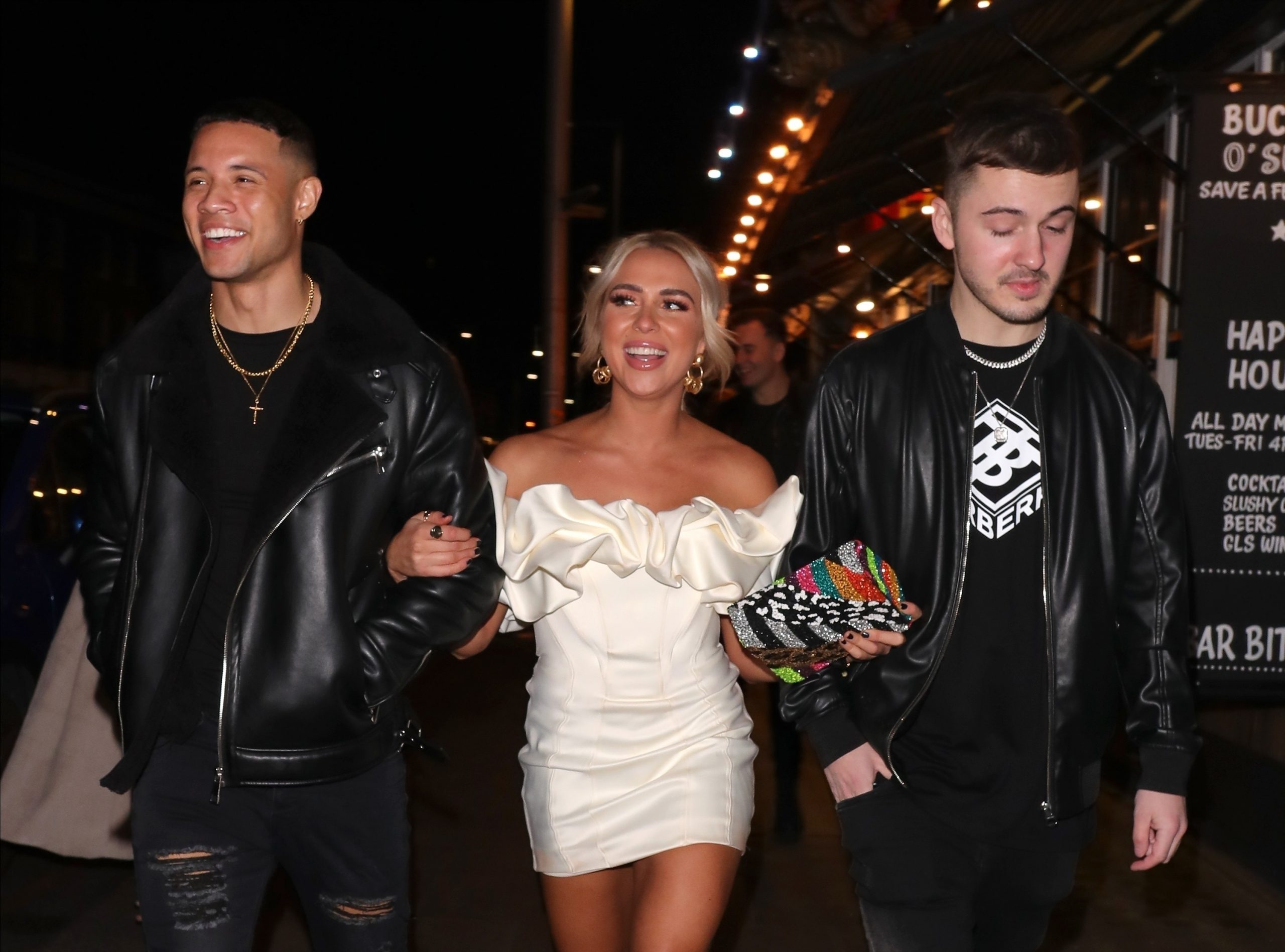 Gabby Allen celebrates her 28th birthday in London