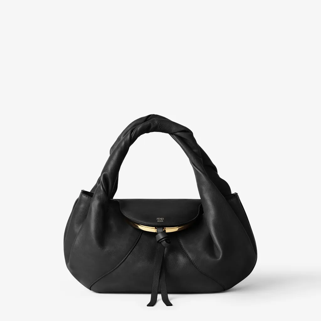 Fendi Spy Small Black Leather Bag
