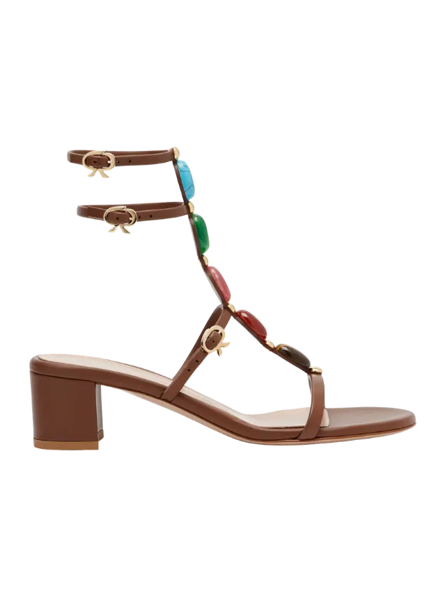 Gianvito Rossi sandale s kristalima