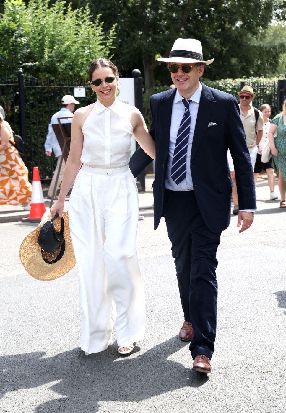 Joe Locke and Felicity Jones