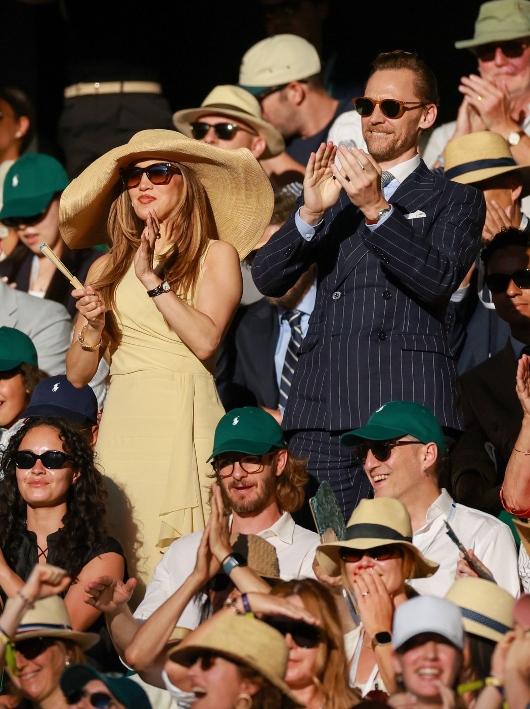 Jennifer Lopez and Tom Hiddleston