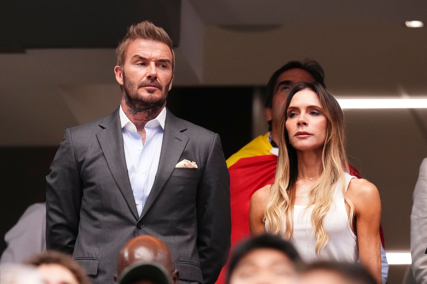 David Beckham and Victoria B