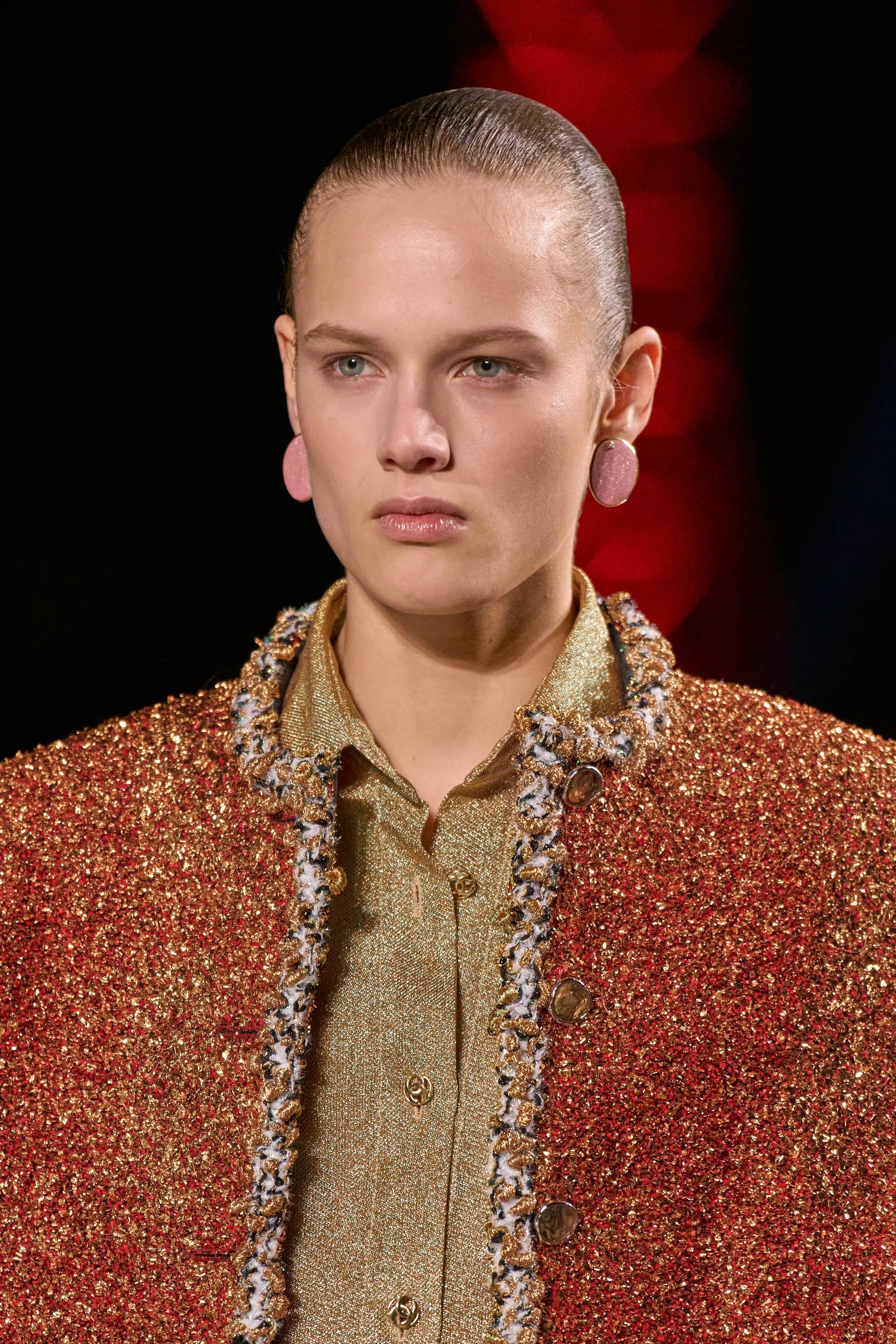Models Walk Runway for the Chanel