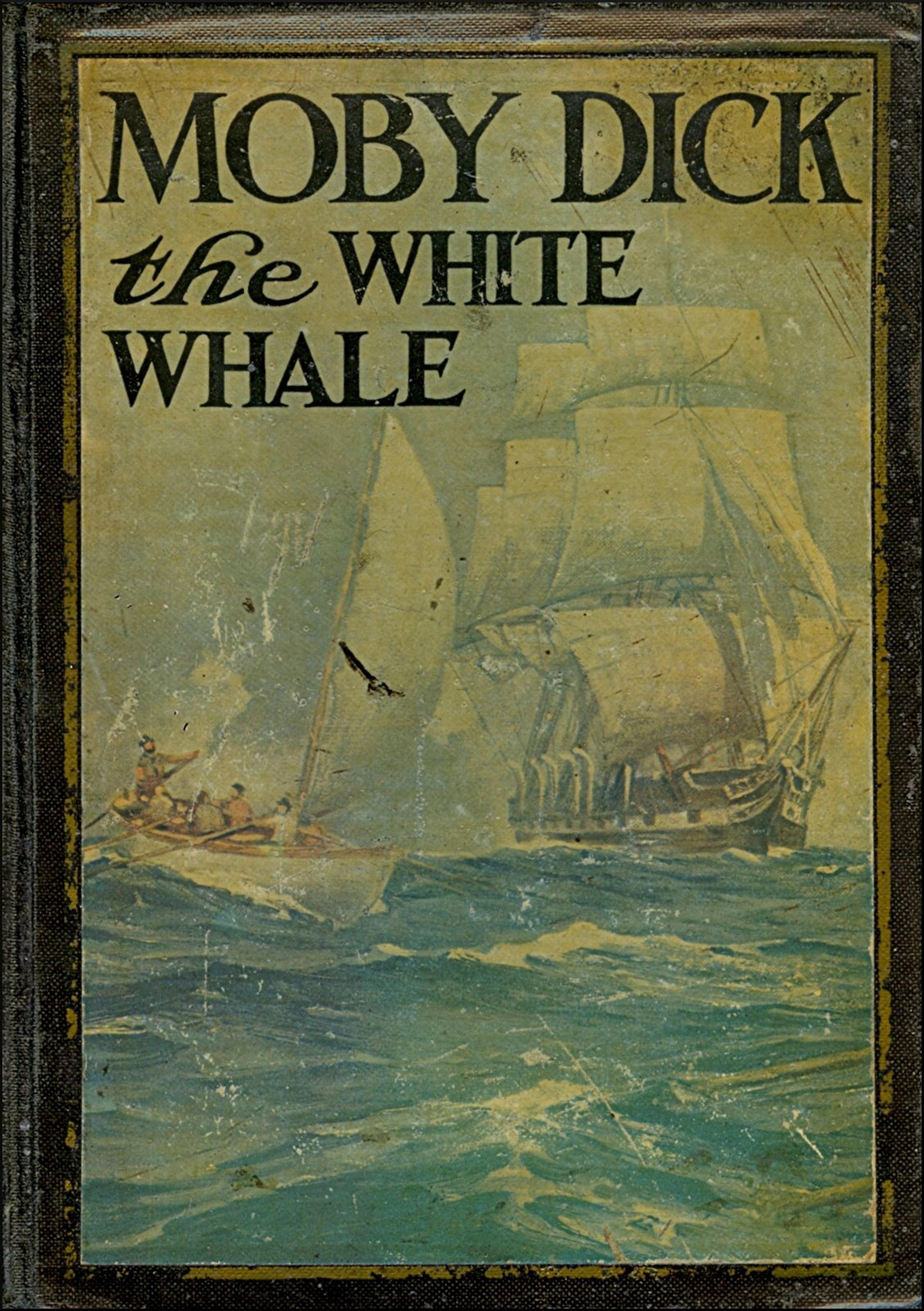 ANTON OTTO FISCHER. Cover for Herman Melville's Moby Dick