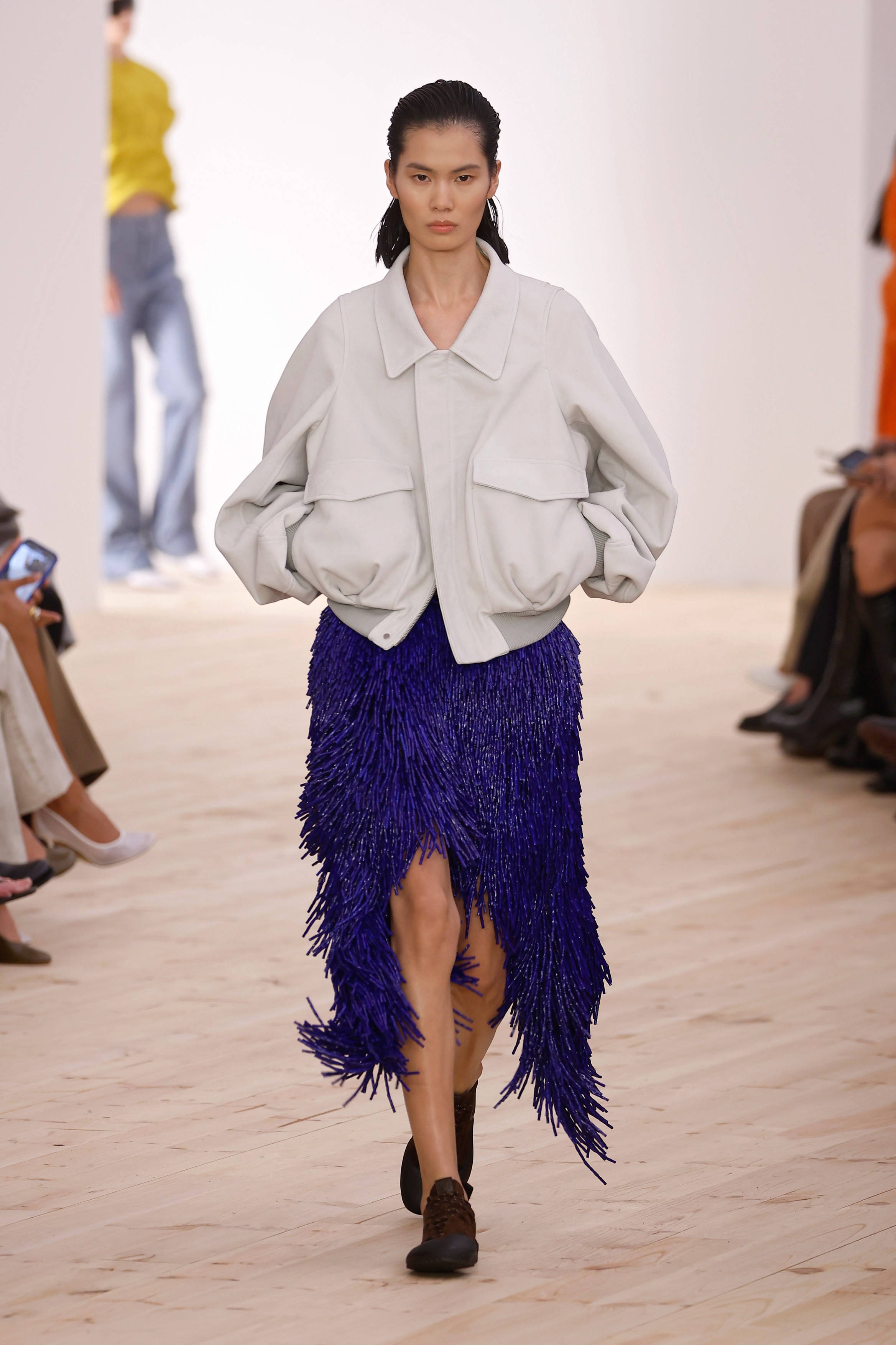 PARIS, Oct. 4, 2025  -- A model presents creations