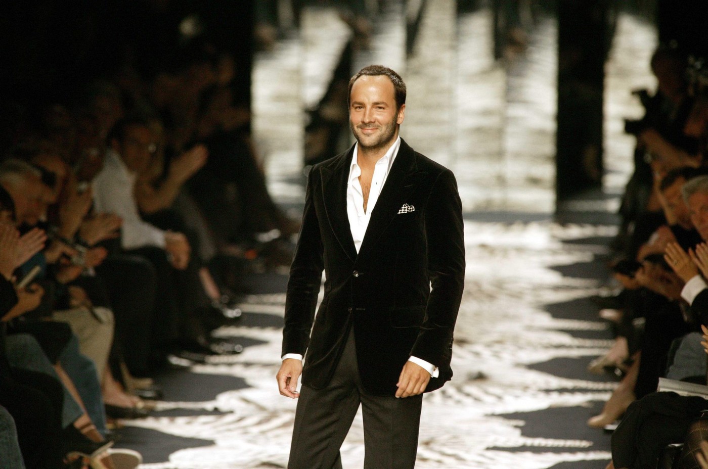 American designer Tom Ford for French