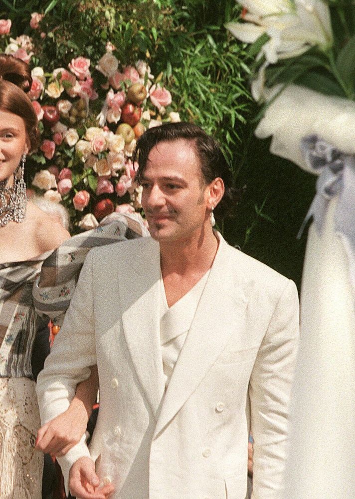 British designer John Galliano is a