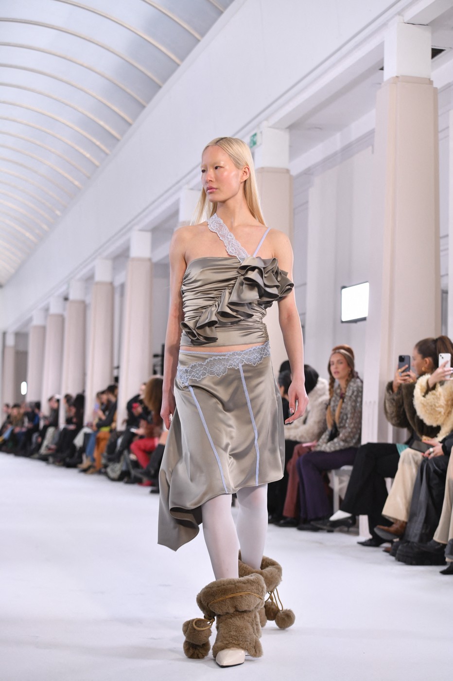 A model walks the runway of Vaillant