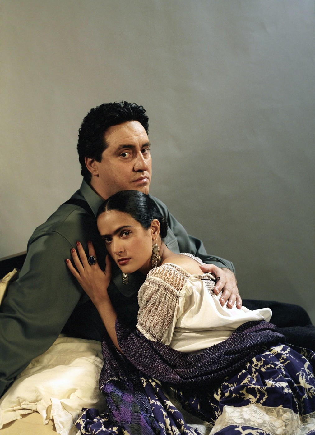 ALFRED MOLINA and SALMA HAYEK