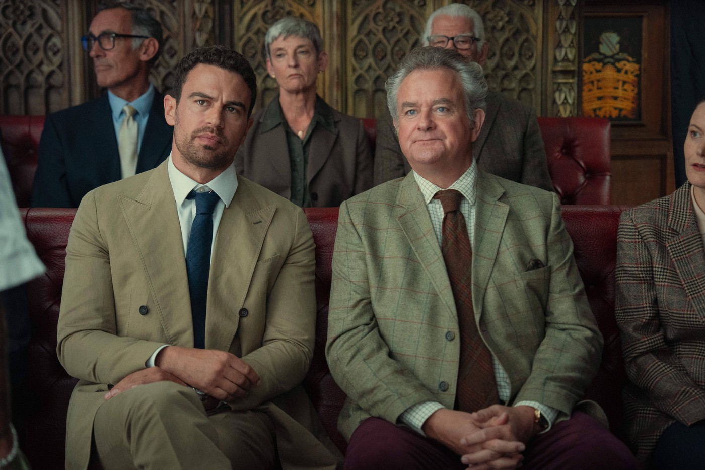 Theo James, Hugh Bonneville, The Gentlemen Seaso