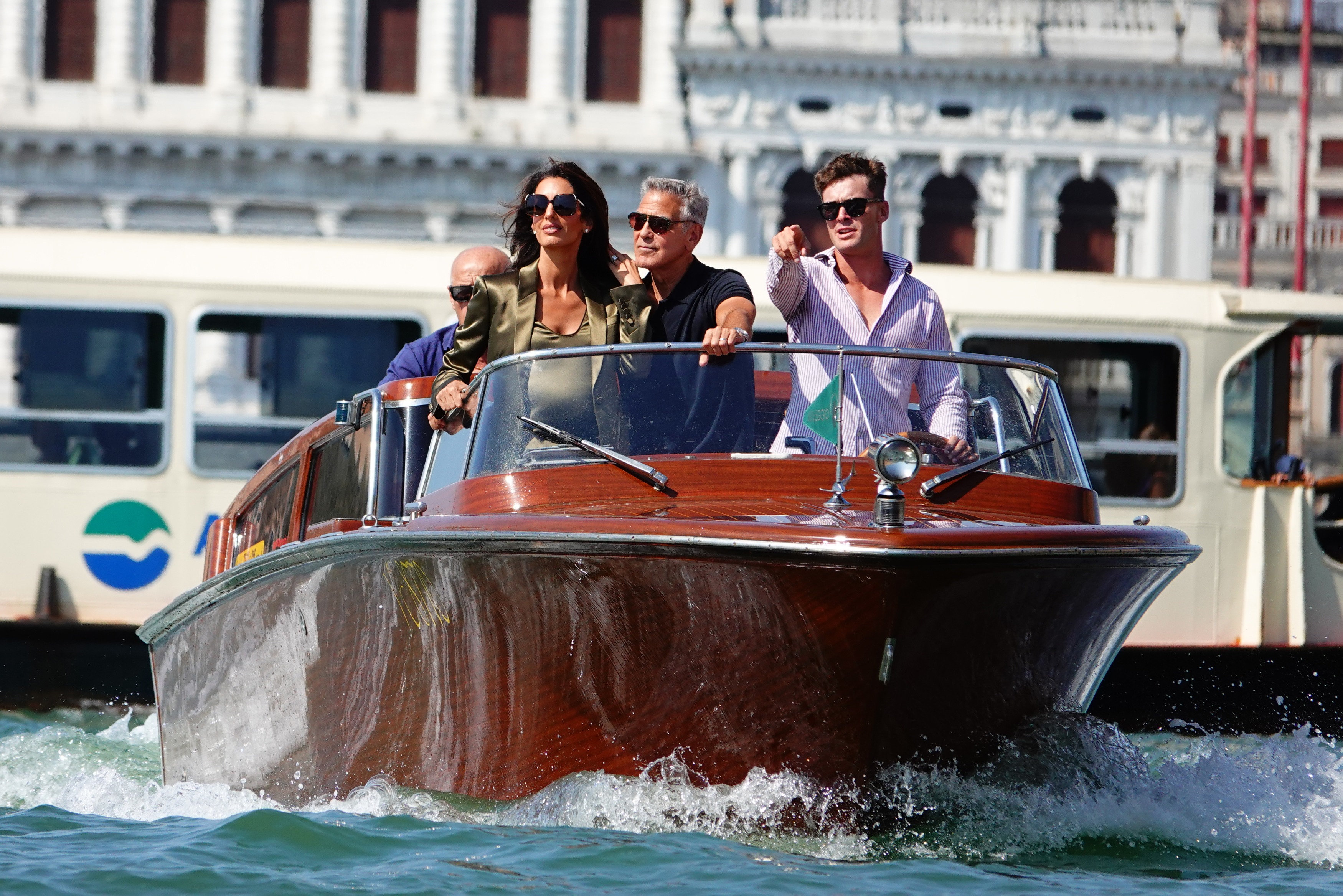 Venice, ITALY  George Clooney and Amal Clooney