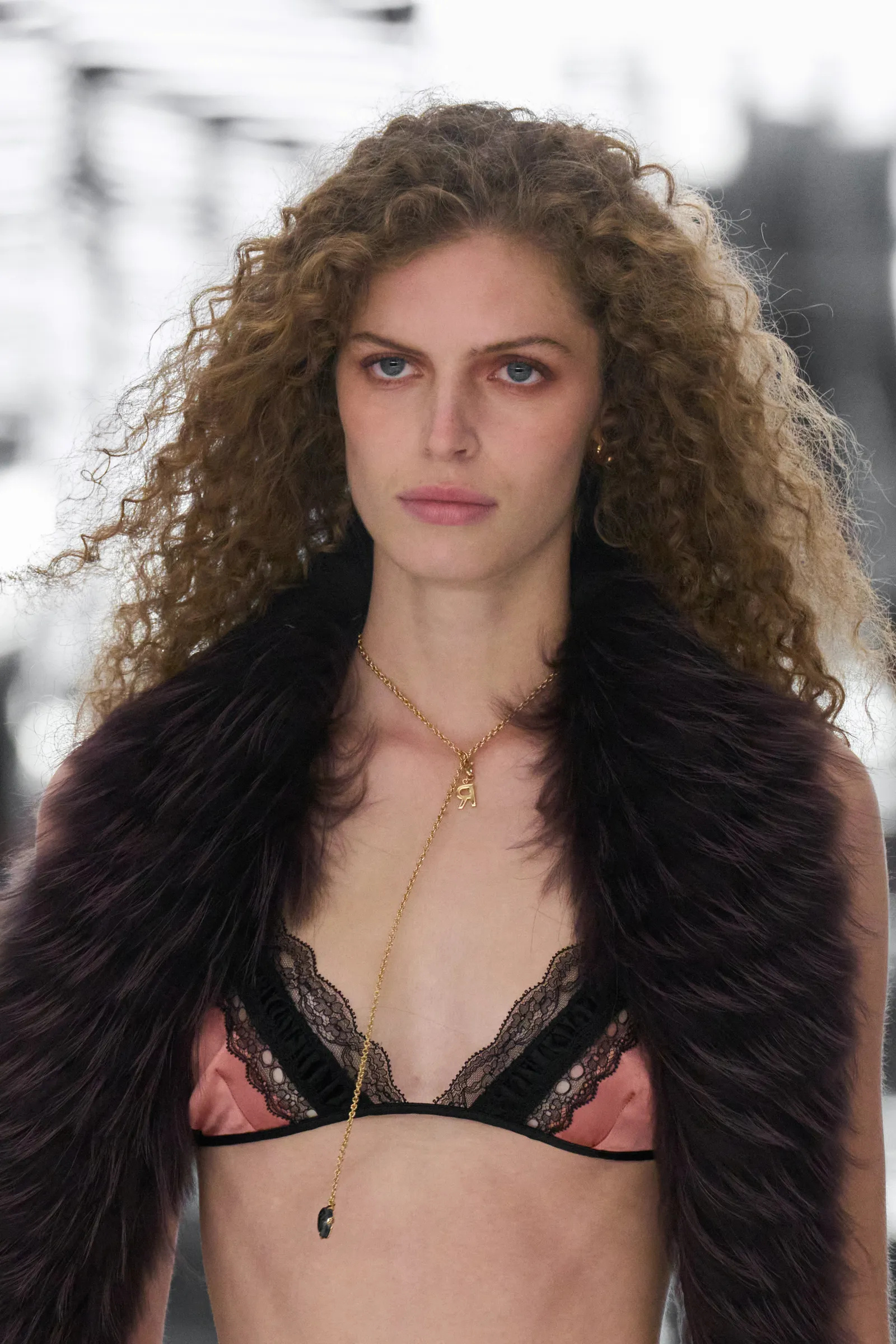 Model walk the runway at the Fendi show during Milan
