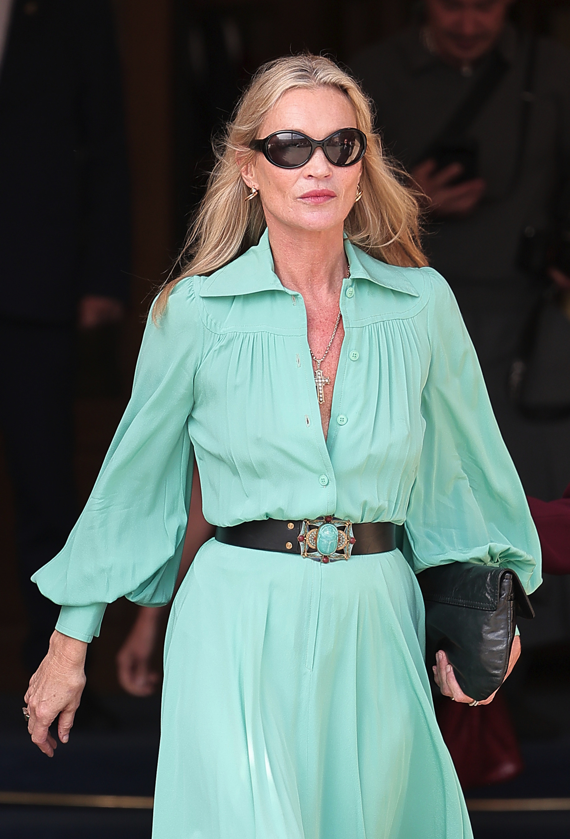 British supermodel and fashion icon Kate Moss