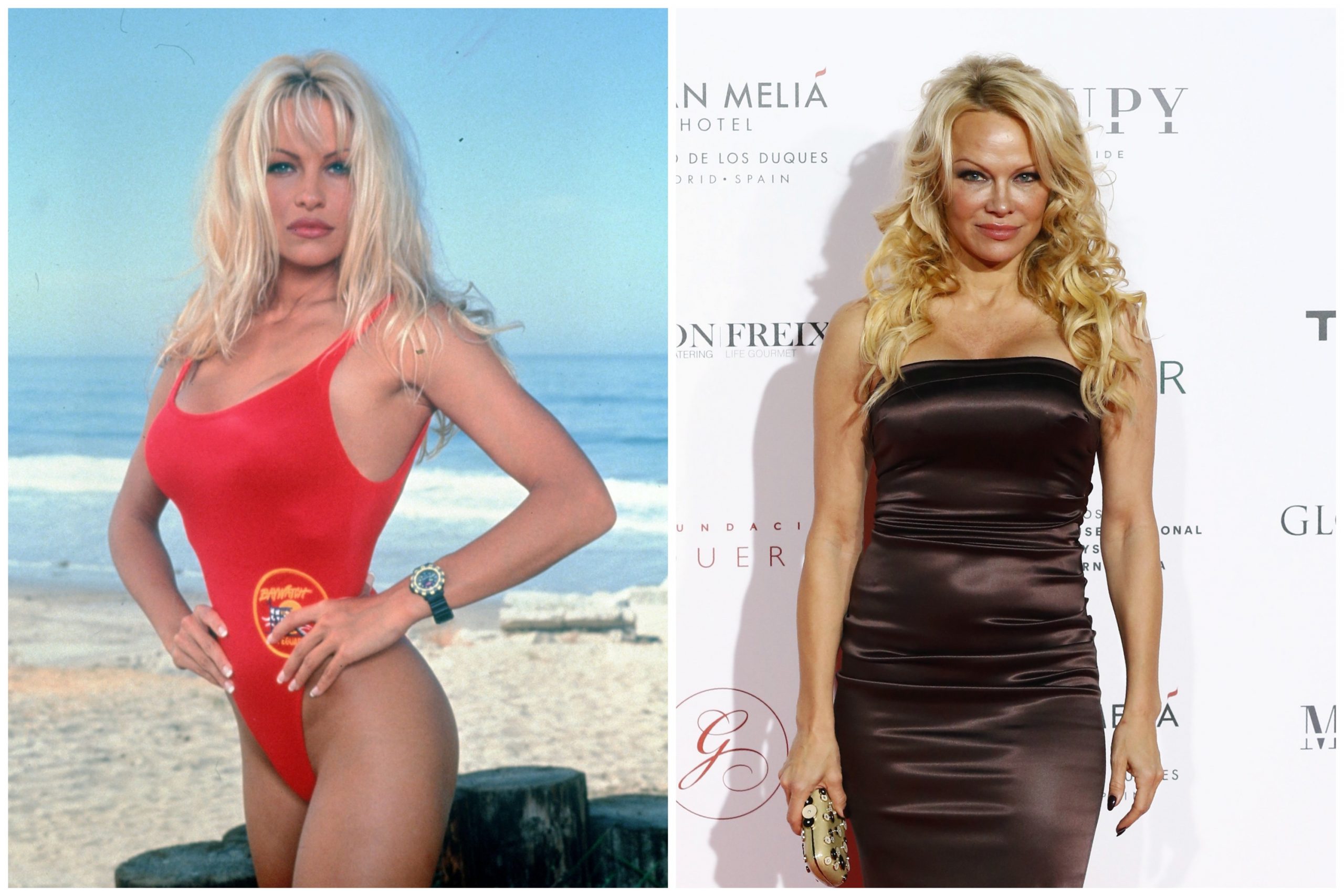 Pamela Anderson nekad i sad, Čuvali plaže, serija
