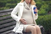 Trudnica, trudna žena, piće, energetsko piće