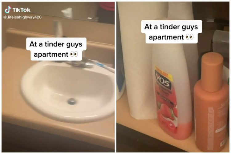 Tinder, kupatilo