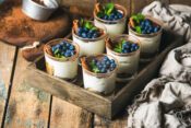 Borovnice, tiramisu