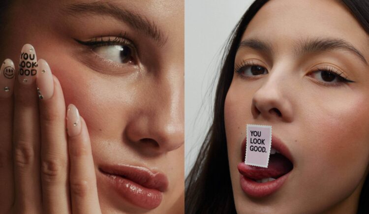 Olivia Rodrigo za Glossier