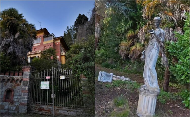 napuštena vila u Italiji